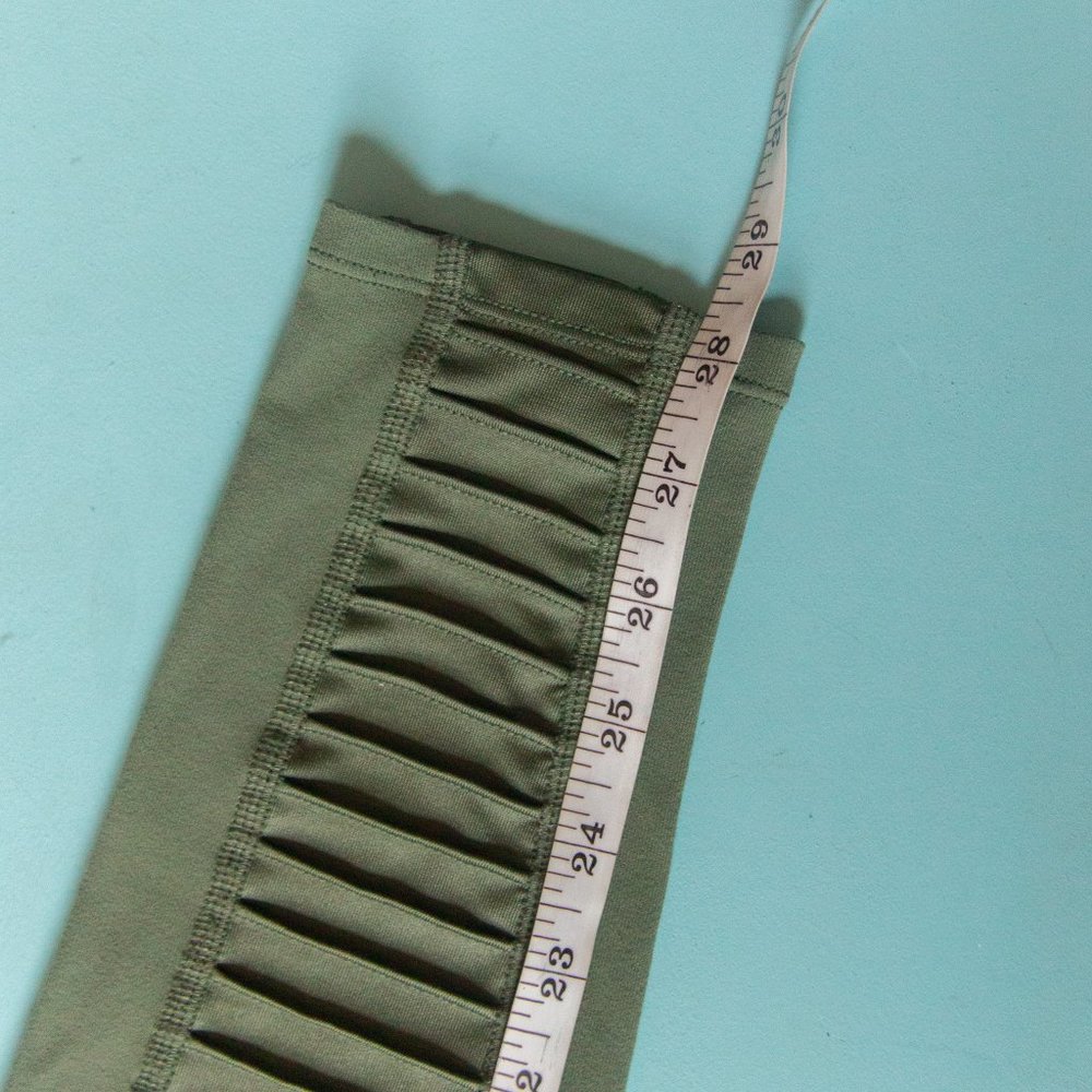 ALO Yoga Olive Green High-Waist Moto Leggings - Picture 7 of 10